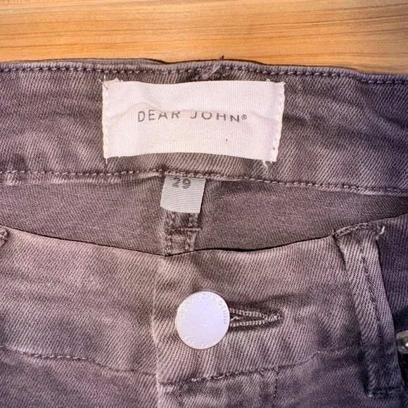 Dear John Jeans Womens 29 Brown Jeanne Flare High Rise Denim Jeans - Picture 2 of 9